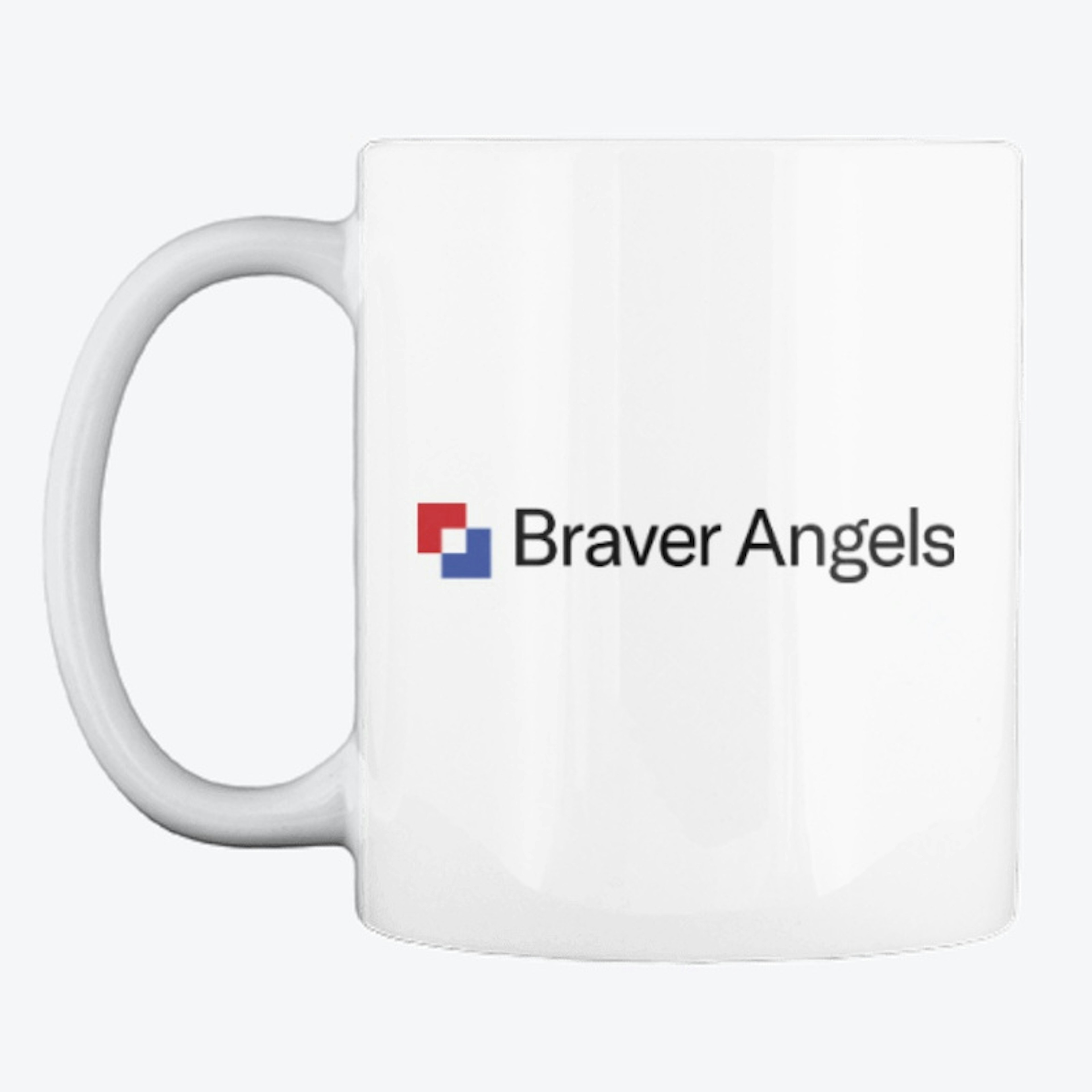 Braver Angels Mug (white, gray)