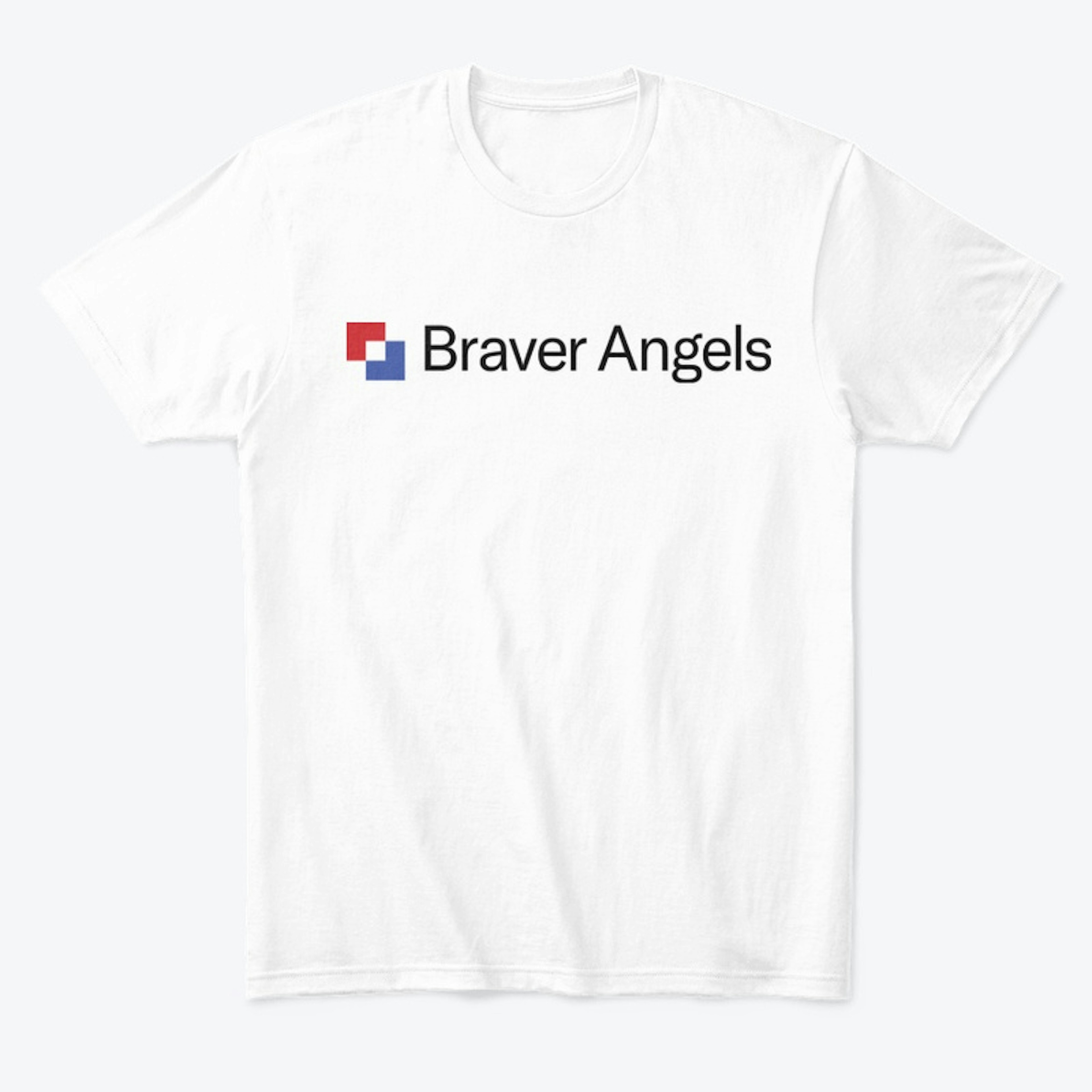 Braver Angels Logo T (white, gray)